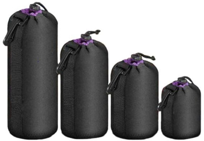 SMJ CA-XL0925 카메라 렌즈파우치 XL 네오프렌 케이스, 본상품선택, 1개