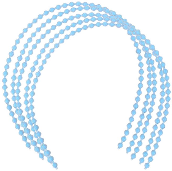 이안 양변기 물내림 구슬줄 30cm 5개, 화이트