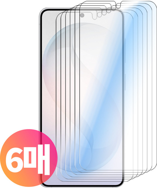 스톤스틸 1+1+1+1+1+1 갤럭시 S26 플러스 울트라 전용 강화 유리 투명 액정 보호 필름, 6개