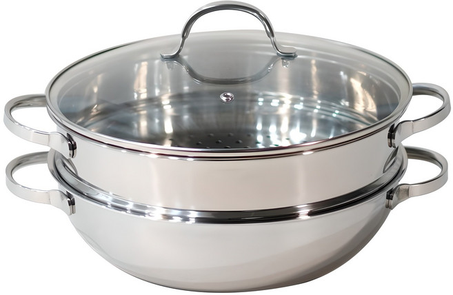 한일스텐레스 오딘 궁중 전골 찜기 세트, 32cm, 1세트