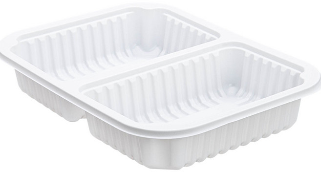 [그린몰]실링용기 19153-2B 642-2호 2칸 백색 900개 HG, 1개