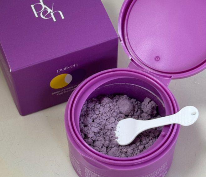 [정품] 퓨리븐 puriven 퍼플가루치약 퓨리븐가루치약 퓨리븐퍼플치약 퍼플가루치약 퓨리븐퍼플 가루치약 미백치약 퓨리븐퍼플가루, 40g