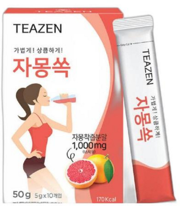 자몽쏙 티젠 5gx10개입, 10개입, 1개, 5g