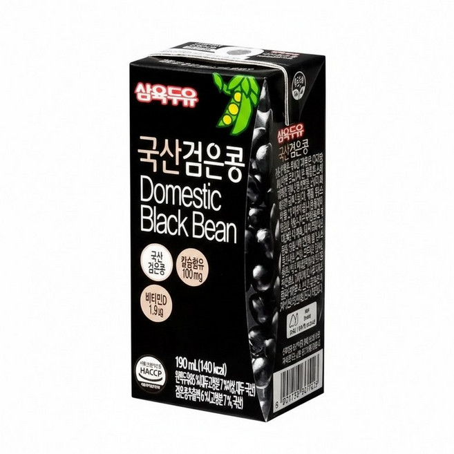 삼육식품 삼육두유 국산 검은콩 190ml 24개