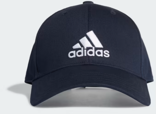 아디다스 남녀공용 코튼 베이스볼 캡, 다크네이비, 1개