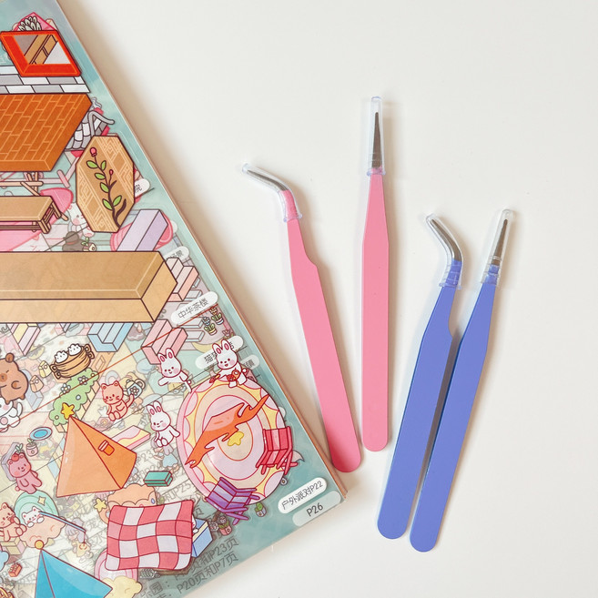 다꾸 핀셋 4종 세트, 1개