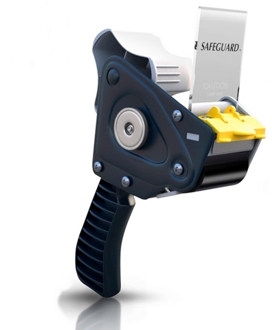 excell EXCELL EC-213MG 마그네틱 부착방식 48MM 박스테이프 안전 커터기, 1개