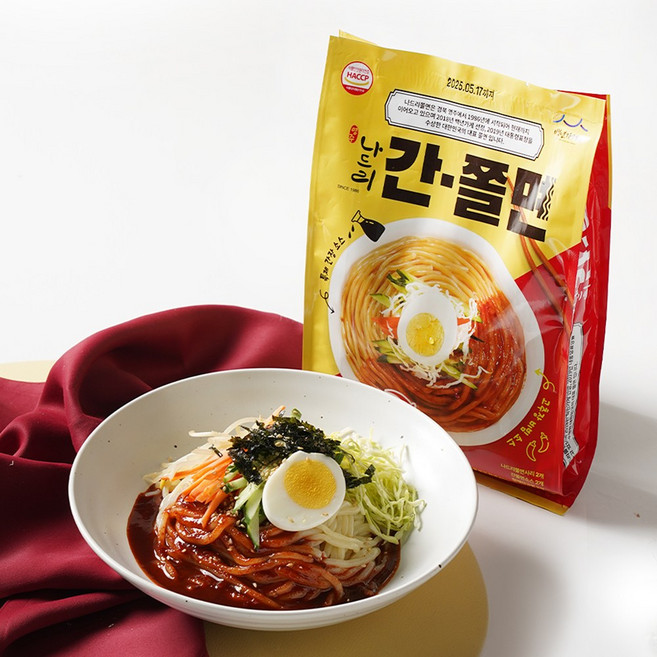 영주명물 나드리 쫄면, 2세트, 516g