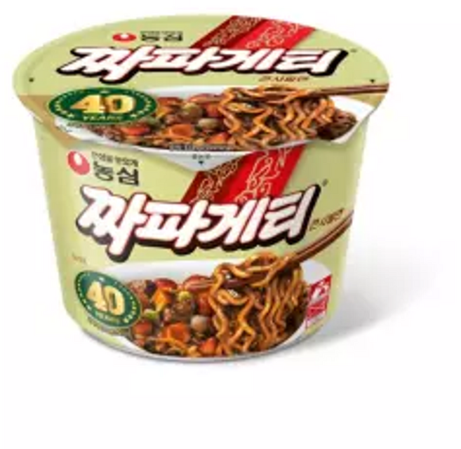 농심 컵라면 큰사발 박스세트 16입 (짜파게티), 16개