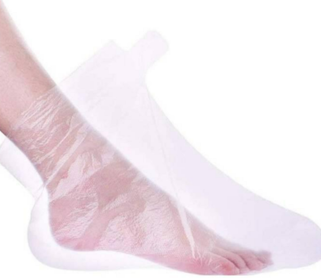 심비오시스 발 각질 갈라짐 보습 관리 비닐양말 풋 팩 커버 1봉 100매 6, 6개