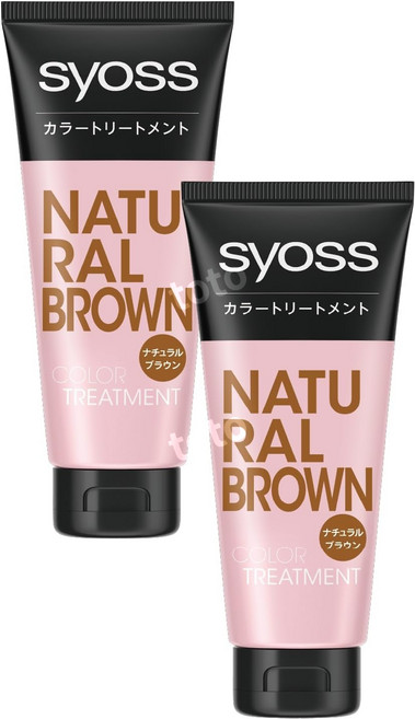 사이오스 컬러 트리트먼트 새치커버 180g x 2개, 내츄럴 브라운
