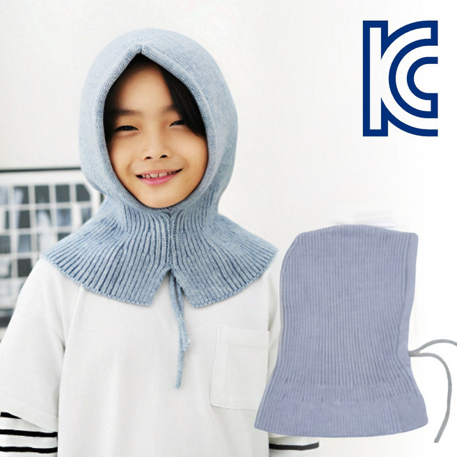 호호상점 키즈 니트 넥워머 후드 바라클라바 성인여성 가능