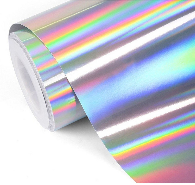 홀로그램 시트지 인테리어필름 100cm폭 x 10cm 연결판매 가능