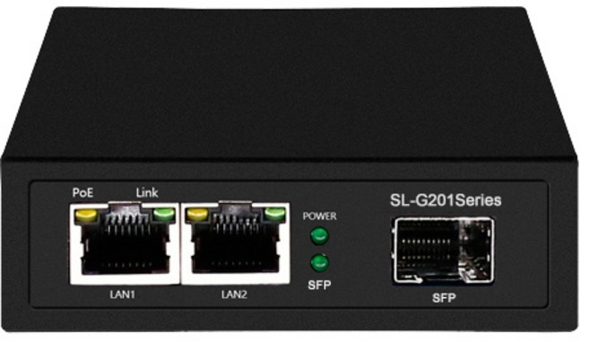 (유비큐넷) (SL-G201S) 스타링크 2포트 RJ45 + 1SFP 광스위치허브, 1개