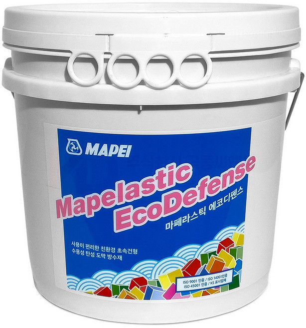 마페이 마페라스틱 아쿠아디펜스 에코디펜스 화장실 초속건형 탄성도막방수제 마페밴드 방수테이프, 에코디펜스 16KG, 1개
