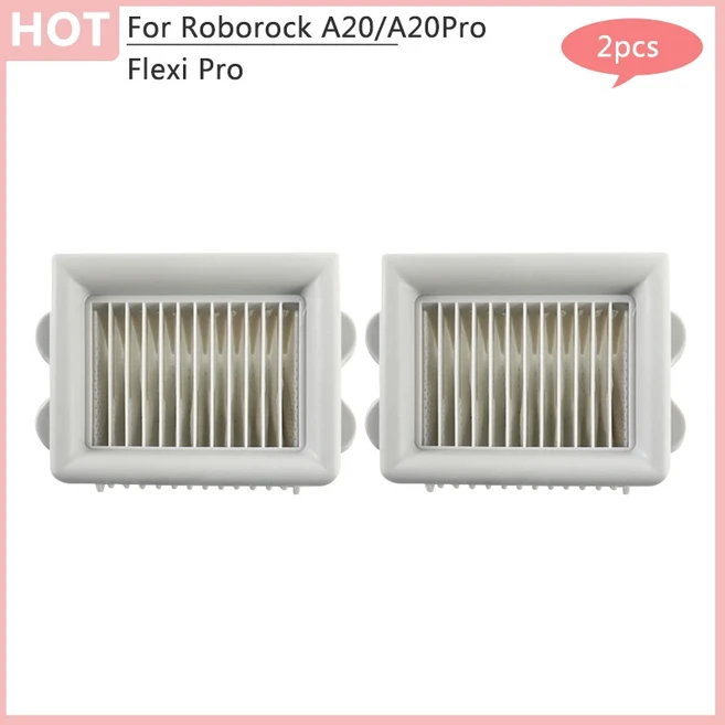 Roborock A20 FlexiPro 예비 부품 소프트 롤러 브러시 HEPA 필터 바닥 세척 로봇 진공 청소기 액세서리