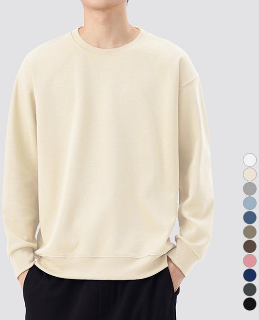 디커스텀 남녀공용 루즈핏 무지 맨투맨 14컬러 빅사이즈