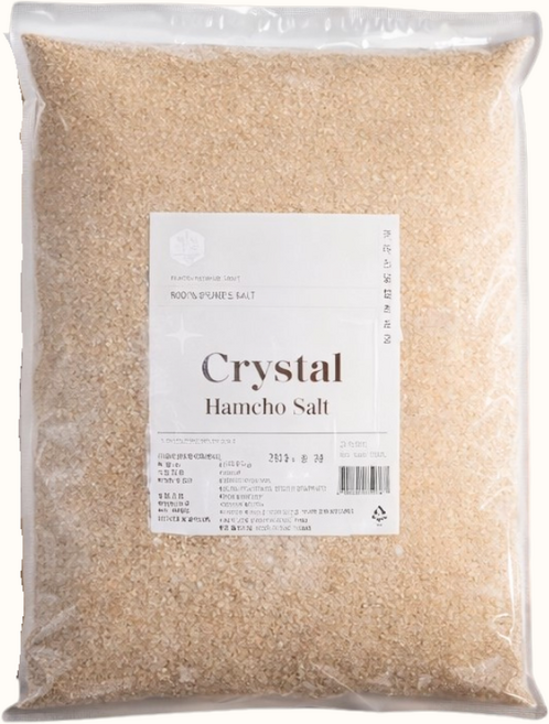 크리스탈 함초소금 고기용 대용량 식당용, 5kg, 1개