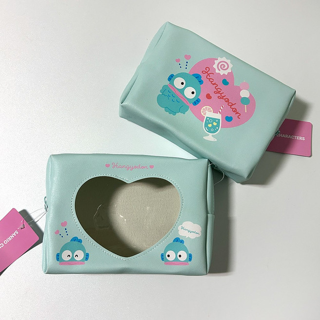 일본 정품 산리오 하트 화장품 파우치