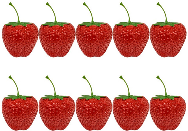 [왓위셀] 특대 최상급 딸기모형 과일, 특대딸기