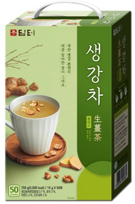 담터 대추차/생강차/쌍화차 50T, 1개, 50개입