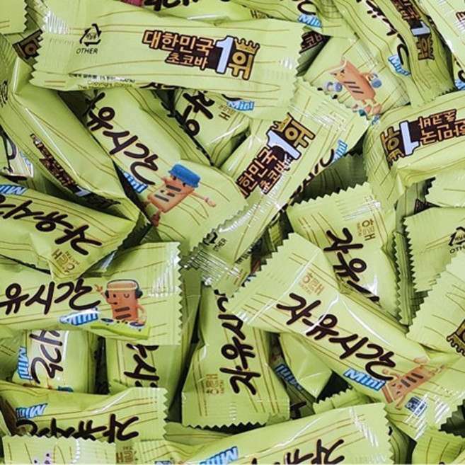 해태 자유시간 오리지널 미니 개별포장 대용량 간식, 10g, 45개