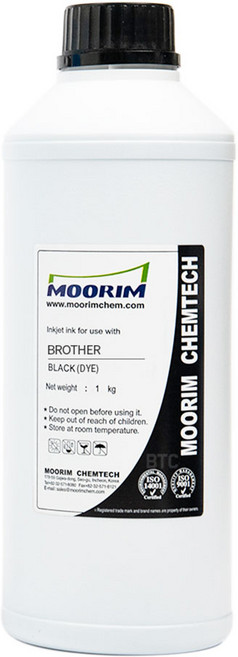 피앤씨(구.무림) 브라더 BTD60 BT5000 DCP-T520W T720DW MFC-T920DW 무한 리필 잉크 BROTHER 1000ml, 검정염료(Brother) 1리터, 1개