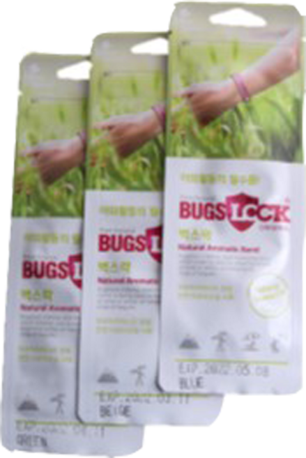 벅스락 썸머 손목밴드 랜덤발송 (남성용), 1개