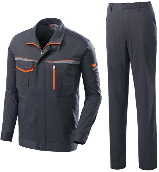 티뷰크 춘추작업복 상하세트 흡한속건 신축성 TB-1009