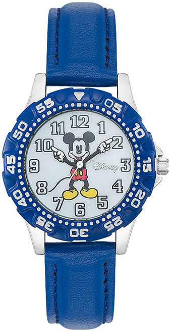 디즈니 어린이 아동 미키 마우스 캐릭터 가죽시계 D20230MK