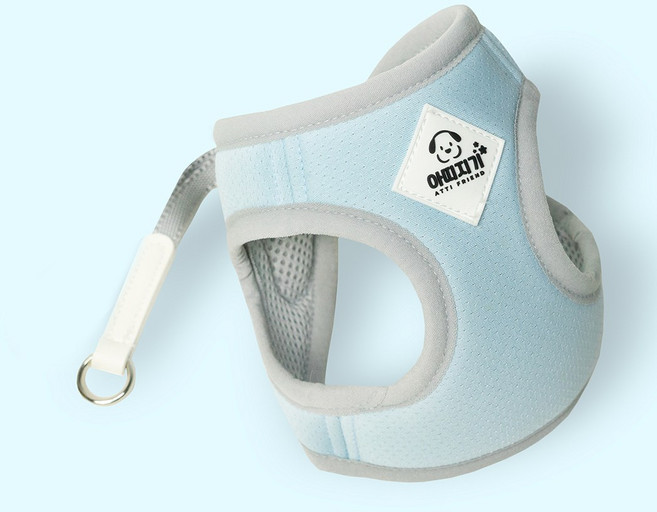 아띠지기 초경량 X형 에어리 하네스, 1개, 스카이블루