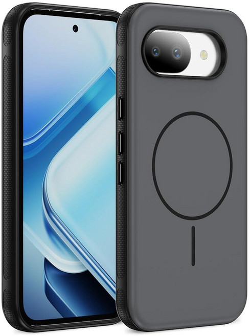 Meifei 구글 픽셀10/10 프로 2025/9/9 프로 2024 6.3인치용 마그네틱 케이스 Magsafe 슬림 미끄럼 방지 디자인 충격 방지 보호 폰 케이스 픽셀 9/