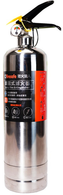 ABC小型滅火器 噴霧式滅火器 消防署認證 900ml 環保 家庭 車用滅火器 台灣製造滅火器 送禮好物, 900ml 小型噴霧式滅火器(賣家宅配), 1個