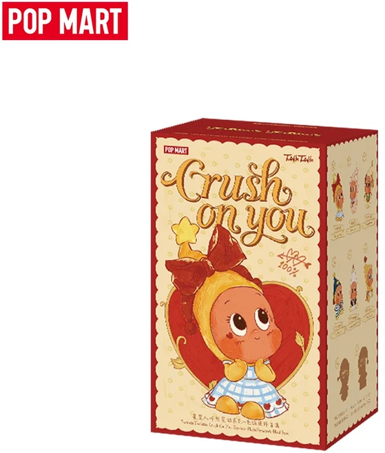 팝마트 트윙클 크러쉬 온 유 시리즈-플러시 펜던트 블라인드 박스 1개/6개입, 01 China Mainland, 01 1PC Single Box