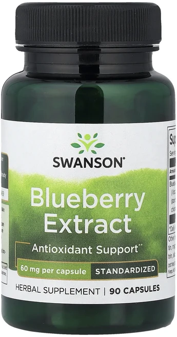 몸관리하세요 겨울입니다 Swanson 블루베리 추출물 표준화 60mg 캡슐 90정 특별관리진행, Swanson블루베리추출물표준화60mg캡슐90정, 1개 - 쿠팡