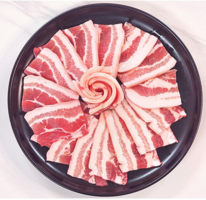 보람한돈 오겹살 구이용 (냉동) 껍질있는 옛날삼겹살 한돈 오겹냉삼, 1kg, 1개