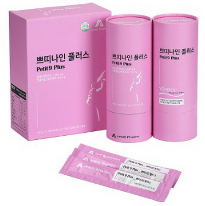 탱탱한 피부 병원용 천연 저분자 고햠량 콜라겐 펩타이드 4500mg 히알루론산 글루타치온 쁘띠나인플러스, 1세트