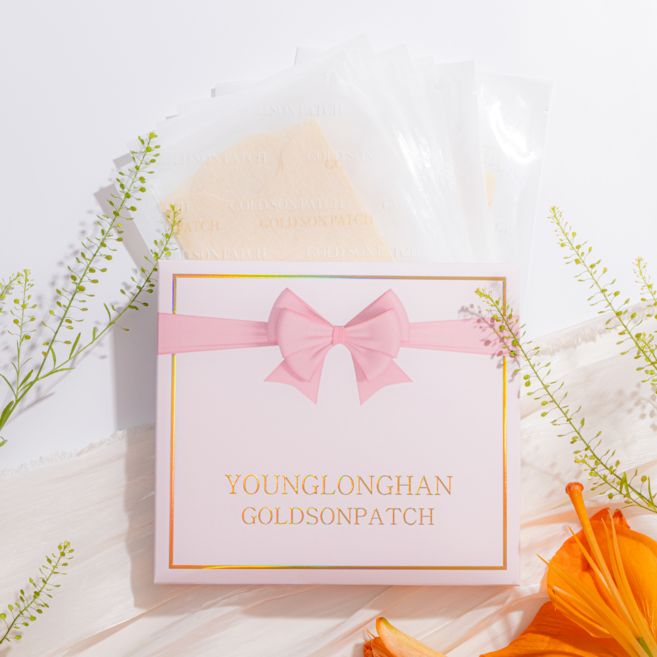 골드뷰티 영롱한골드 손마스크 v라인 얼굴전용 패치 핑크, 1개