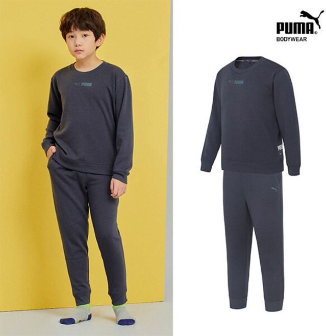 [푸마바디웨어] [푸마]남아 트레이닝 셋업 2종 다크그레이