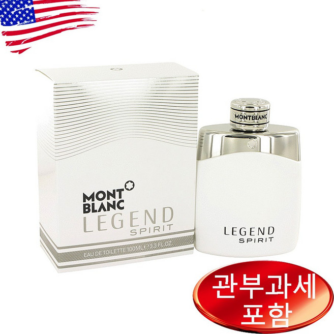 Montblanc Legend Spirit 3.3 oz MEN 몽블랑, 1개, 100ml