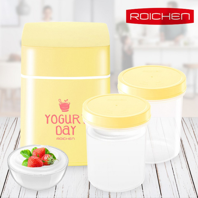 로이첸 요거트메이커+발효용기-가정용 요구르트 제조기 요플레, 단품, 1개