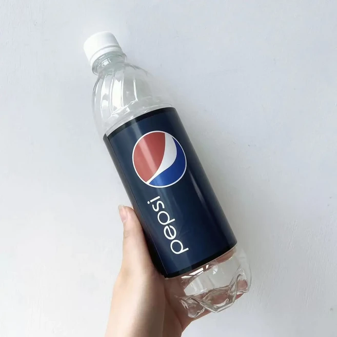 식품 등급 냄새 방지 가방이 있는 안전한 DIY 빈 병 은닉, 01 pepsi, 1개