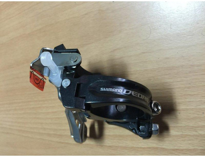 SHIMANO DEORE FD-M590-10 前變速器 34.9mm 10速中變 上/下拉通用, 1個
