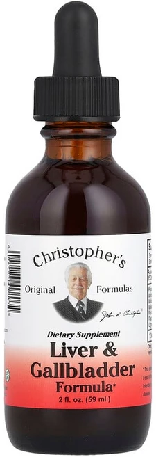 Christopher's Original Formulas 간 및 담낭 건강 증진 포뮬라 59ml(2fl oz) CRO-49803, 1개, 59ml - 쿠팡