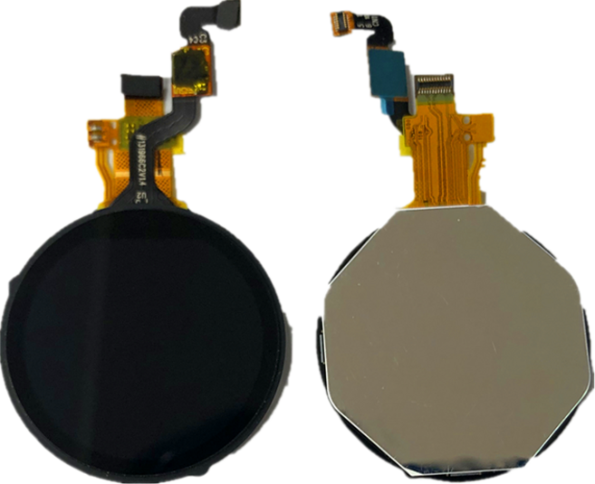 Huami Amazfit 스포츠 시계 A1602 A1612 페이스 GPS 워치 LCD 스크린 터치 어셈블리, [02] Only LCD, 02 Only LCD