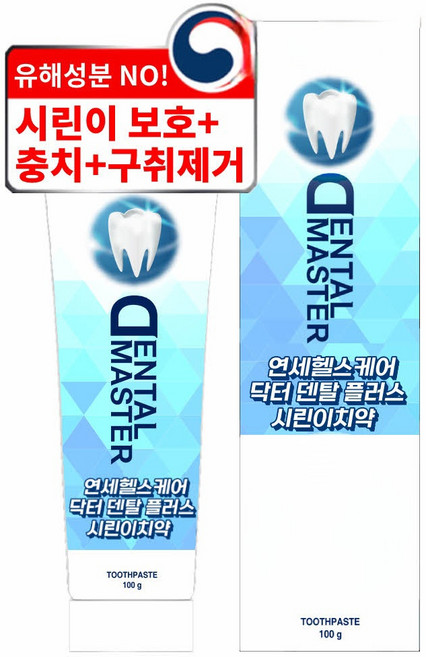 연세생활건강 헬스케어 덴탈마스터 시린이 치약 프리미엄, 1개, 100g