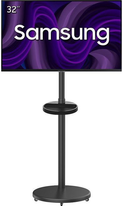 삼성 삼탠바이미 M5 원터치 3세대 스탠드 스마트 모니터 패키지 OTT [오제 리뷰이벤트], (선반O) 32인치 블랙에디션, 80.1cm