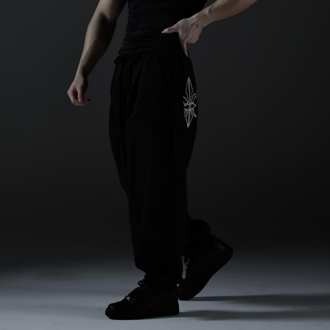 카미드 와이드 트레이닝팬츠 스웨트 팬츠