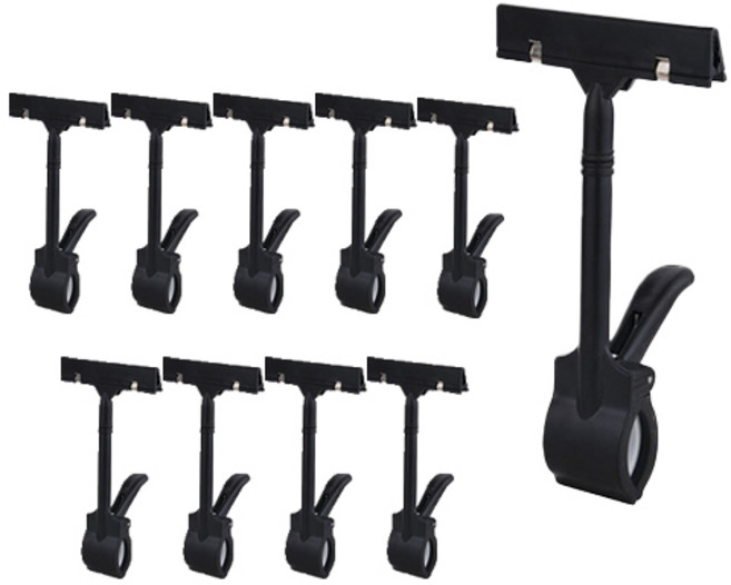 한수위 POP 집게형 꽂이 회전형, 10개