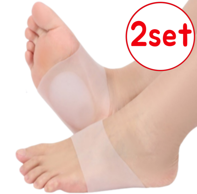 미소다믄 발아치 실리콘 쿠션 패드 2p 1set, 2세트